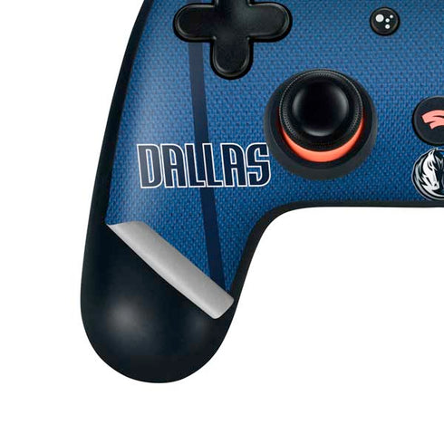 NBA Dallas Mavericks Jersey Google Stadia Controller Skin